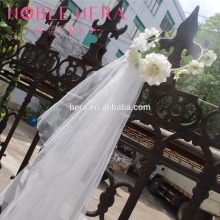 New Arrvial Muslim Hair Accessories White Crown Flower Wedding Veil 707HC
