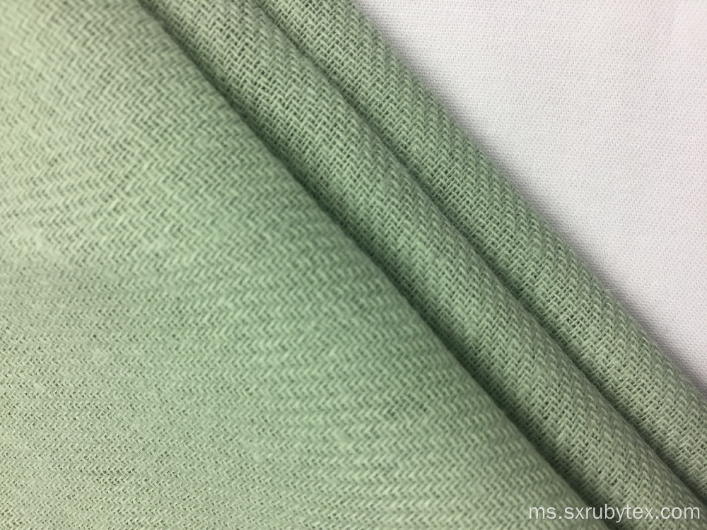 Linen Cotton Twill Fabric Solid