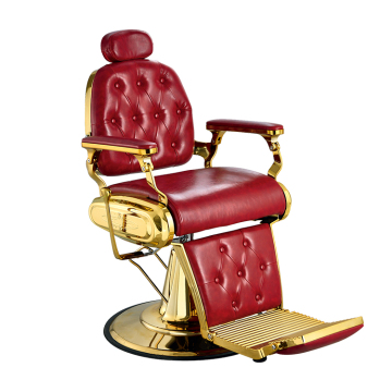 Wholesale Luxury Vintage Belmont Red Barber Chair