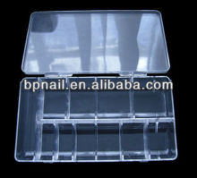 plastic empty nail tip box