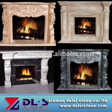 Chinese granite fireplace