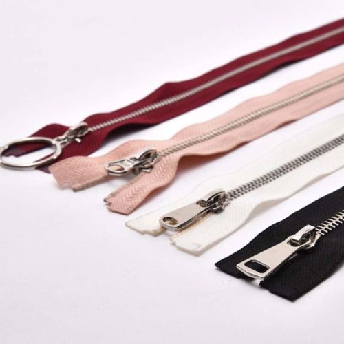 Colouful metal zipper for commodity