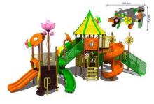 Custom Outside Tree House Playground Recreation Equipments