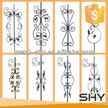 outdoor forged wrought iron railing balustrade