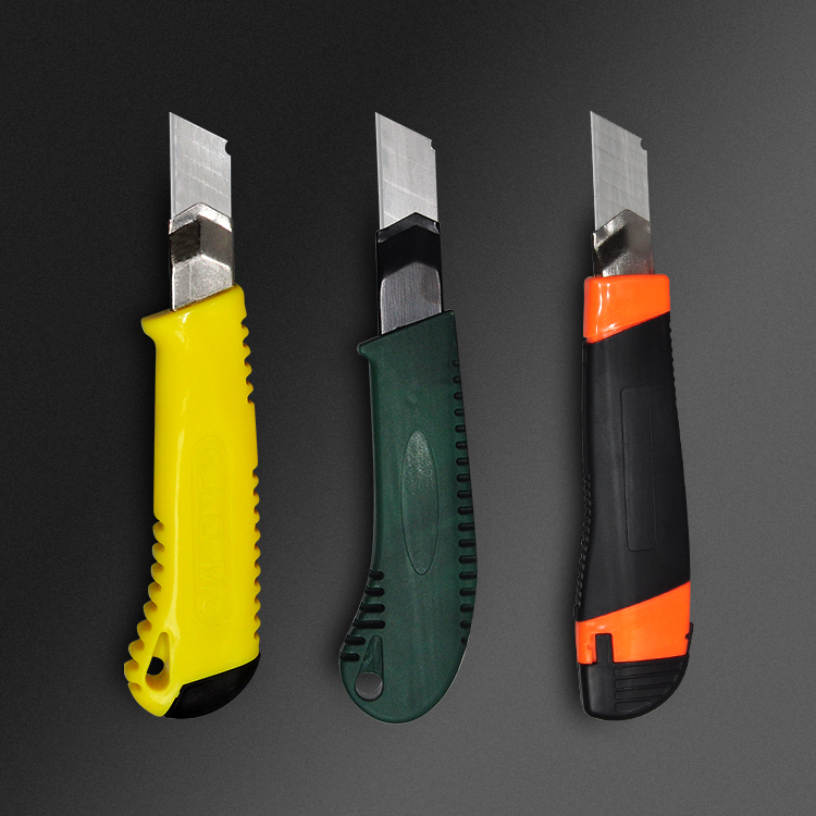 Custom Safety 25mm Utility Knife Heavy Duty Box Cutter Pocket Utility Knives