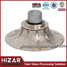 HIZAR Vacuum Brazed Diamond Router bits