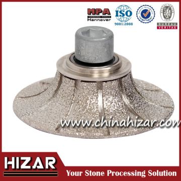 HIZAR Vacuum Brazed Diamond Router bits