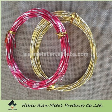 jewelry wire diamond colored aluminum wire