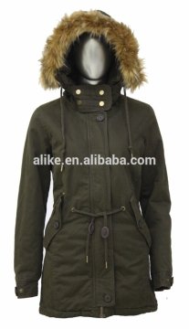 ALIKE women parka military parka