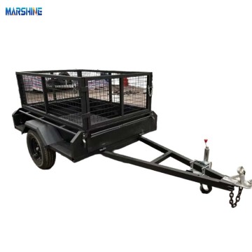 Box Trailer Single-Axle 4x6 Utility Trailer For Sale