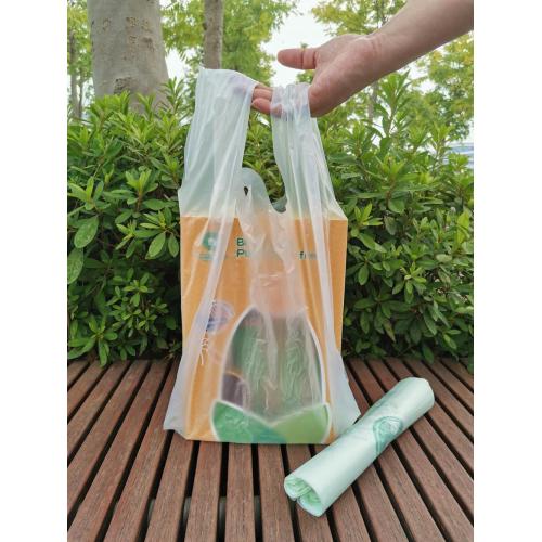 Corn Starch Based Biodegradable Plastic Carry Bags