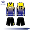 Günstige sublimierte Basketball Jersey Kleidung