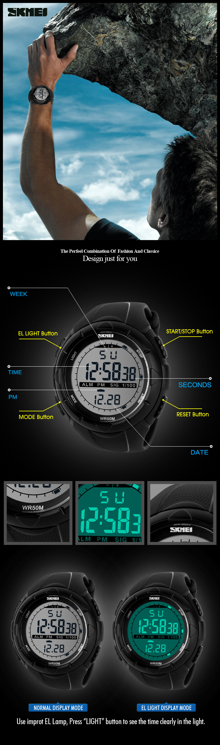 Skmei 1025 high quality wrist watch for business cheapest relojes original mens casual watches