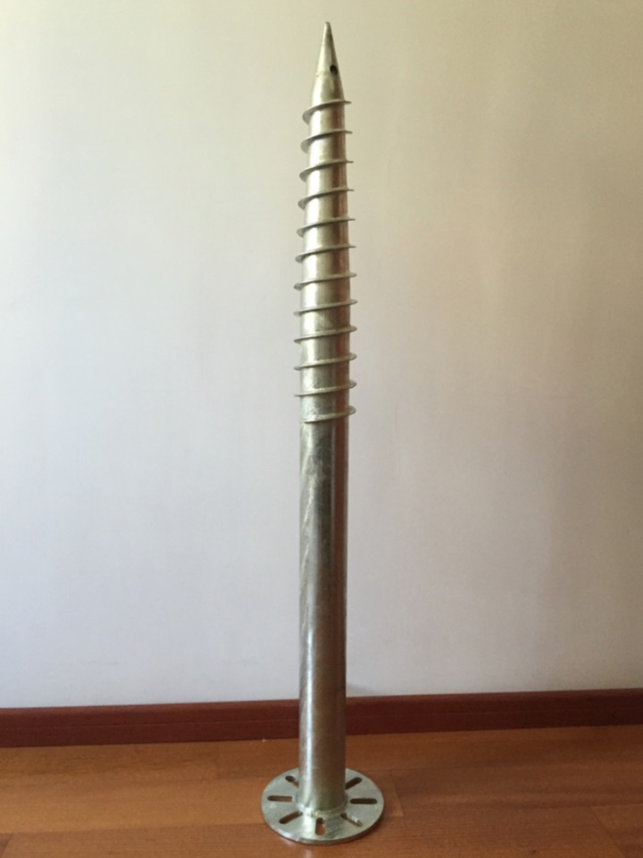 Hot Dip Galvanized Ground Screw For Solar Mounting