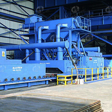 Conveyor Auto Blast Machine | Steel Plate Shot Blaster | Shot Blasting Cabinet Machinery