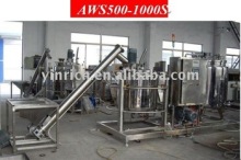 AWS auto weighting,dissolving and mixing system for candy machine