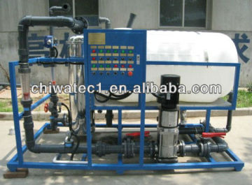 salt water treatment for drinking water equipment