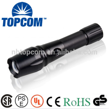 Zoom led torch powerful swat torch cree q3 led torch