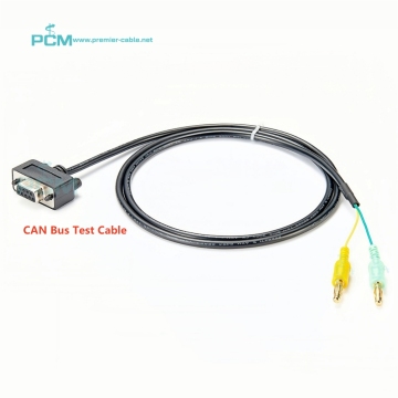 CAN Bus FD Test Cable with DB9 to Banana Plugs: A Comprehensive Troubleshooting Lead for Your Test Measurement Setup