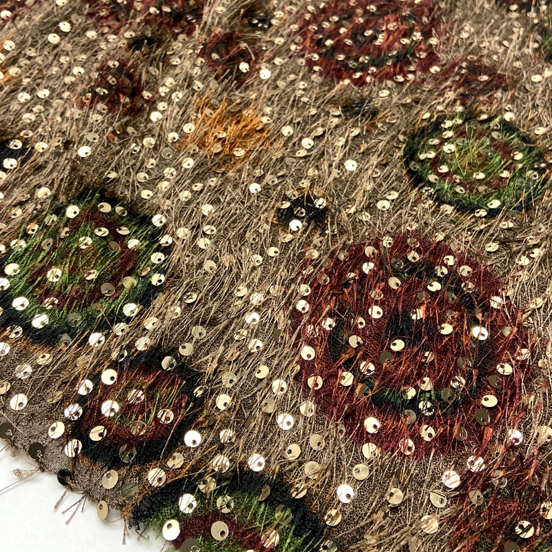 Sequin Embroidery Fabric