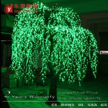 outdoor waterproof white led weeping willow tree light
