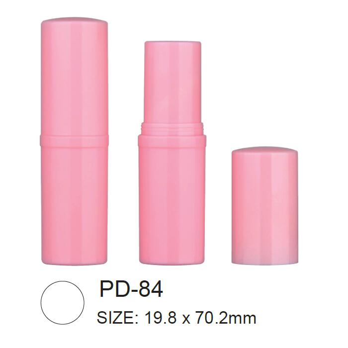 Round Plastic Lipstick Tube