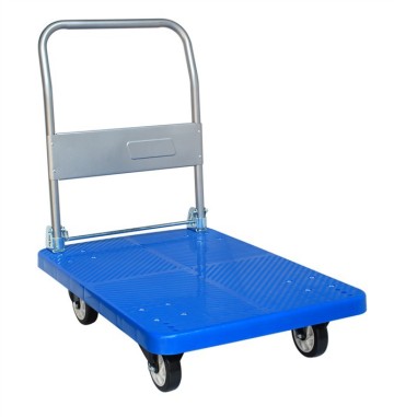 Folding Warehouse Steel Storage Hand Trolley Cart