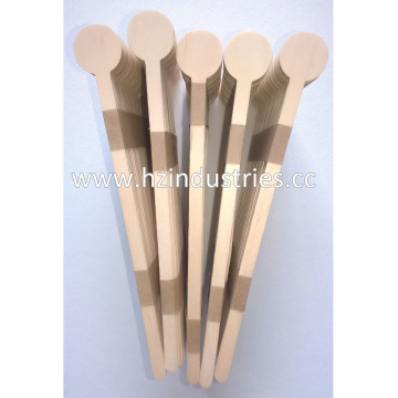 Plural wooden coffee stick