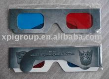 3D glasses/printed paper 3D glasses/Anaglyph 3d glasses
