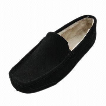 Moccasin for men, plush lining