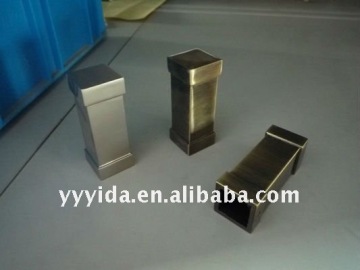 Aluminium curtain rod end cap