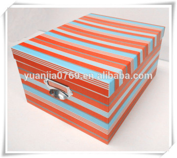 large decorative christmas cardboard storage boxes with lids