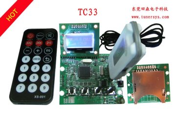 TC33 lcd display mp3 player module