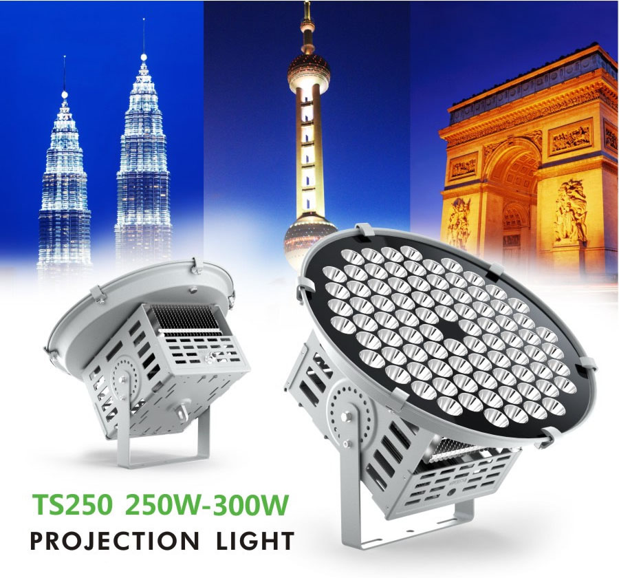 250W LED High Miast Lights Osram LED Floodlights