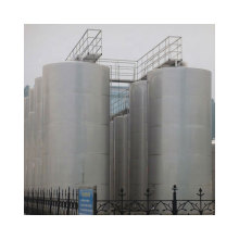 2000L Stainless Steel Storage Tank with Cone Bottom for Oil Plant