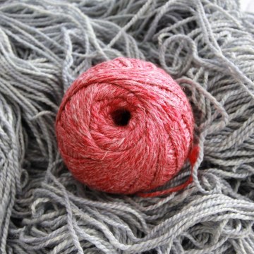 Hemp/Wool Hand Knitting Yarn