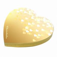 Glitter Heart Effect Valentine Champagne Box