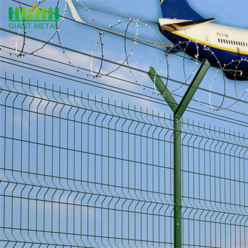 Μεταλλικό PVC επικαλυμμένο Cross Razor Wire