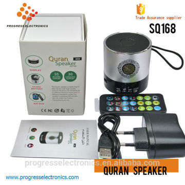 quran speaker with audio translations and memorize feature of 8GB SD card