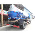 4x2 6 wheels sewage suction truck for sale