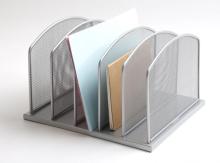 Office Stationery Organizer Metal File Rack