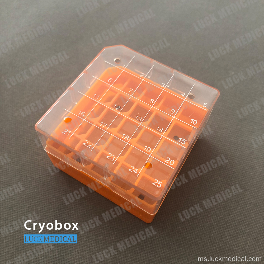 5x5 25 Tempat Rak Penyimpanan Cryobox