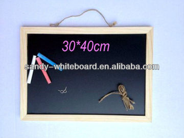 slate blackboard,half black board half cork board