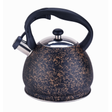 3L stainless steel whistling kettle with belly shape