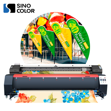 SinoColor DX8 DX5 5113 4720 Printheads Direct Flag Printer