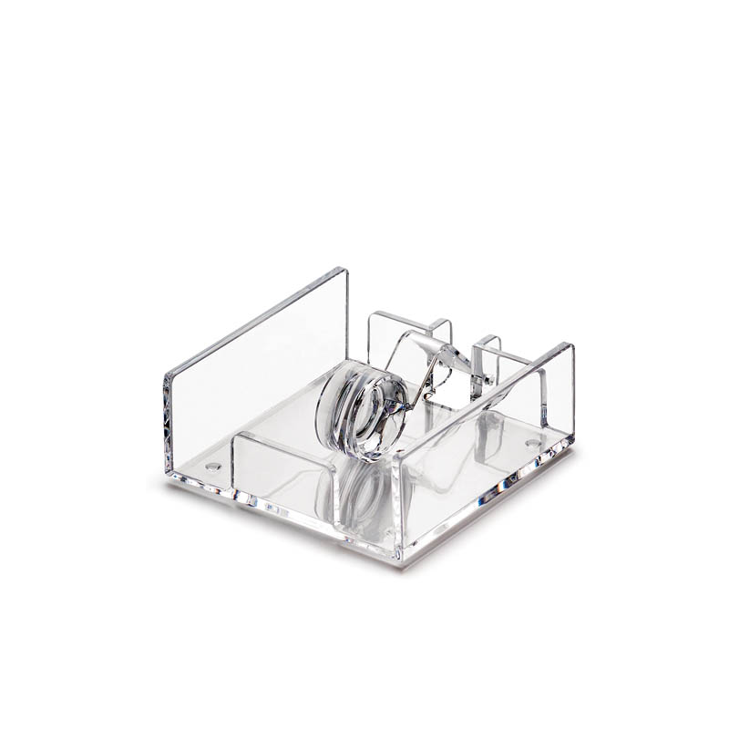 Rectangular Tissue Box Hard Plastic Tissue Box Holder Hotel Unbreakable Clear Napkin Holder