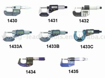 Electronic outside micrometers