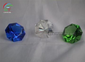 glass crystals diamond cut