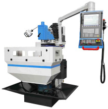 CNC Milling Machine with Vertical Cutter Head Swivel