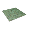 Green Glass Waterjet Mosaic Swimming Pool Tiles Sale